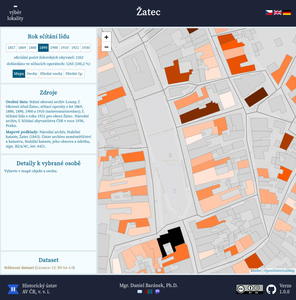 Maps of Jewish Settlement in Bohemia and Moravia